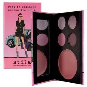 Stila Road to Radiance Across the USA Eye Eyeshadow Cheek Palette New Sealed